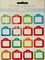 K & Company Marcella K Super Bright Mini Journal Tags Dome Epoxy Stickers